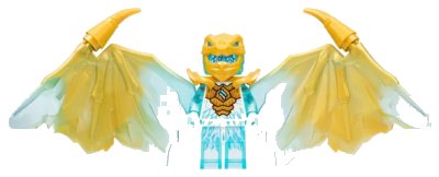 LEGO onderdeel Zane (Golden Dragon) (njo0770)