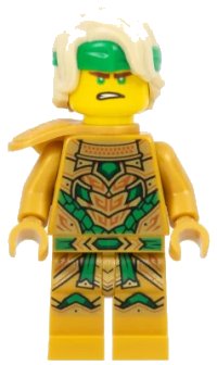 LEGO part Lloyd (Golden Oni) - Hair njo0796