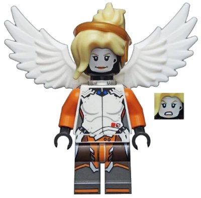 LEGO onderdeel Mercy (Angela Ziegler) (ow012)