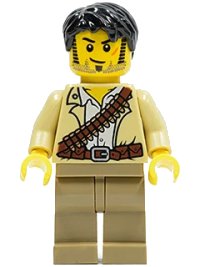LEGO onderdeel Jake Raines pha009