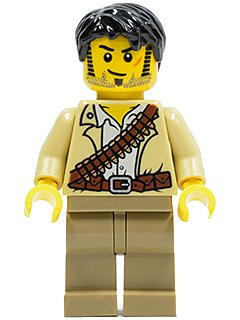 LEGO onderdeel Jake Raines (pha009)