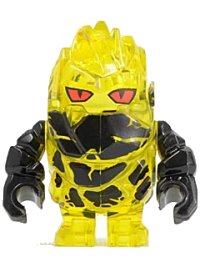 LEGO part Rock Monster - Combustix (Trans-Yellow) pm023