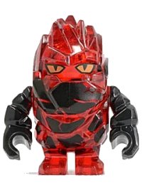 LEGO part Rock Monster - Infernox (Trans-Red) pm027