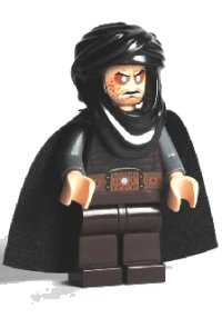 LEGO onderdeel Zolm - Hassansin Leader pop012