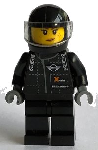 LEGO onderdeel 2018 MINI John Cooper Works Buggy Driver sc070