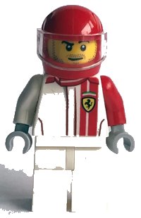 LEGO part Ferrari F40 Competizione Driver sc077
