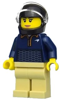 LEGO onderdeel McLaren Elva Driver sc086