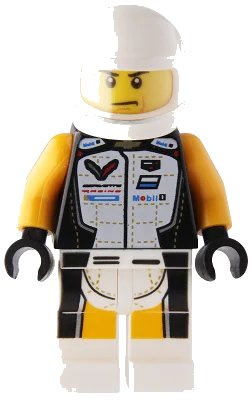 LEGO onderdeel Chevrolet Corvette C8.R Driver (sc088)