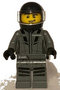 LEGO onderdeel Koenigsegg Jesko Driver sc094