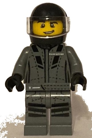 LEGO onderdeel Koenigsegg Jesko Driver (sc094)
