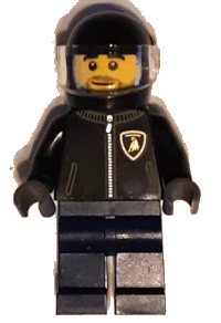 LEGO onderdeel Lamborghini Countach Driver sc095