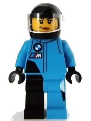 LEGO onderdeel BMW M4 GT3 Driver (sc110)