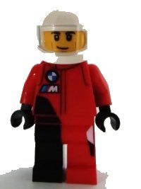 LEGO part BMW M Hybrid V8 Driver sc111