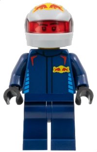 LEGO part Oracle Red Bull Racing RB20 Driver sc123
