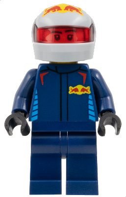 LEGO onderdeel Oracle Red Bull Racing RB20 Driver (sc123)