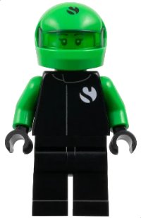 LEGO onderdeel KICK Sauber F1 Team C44 Driver sc127