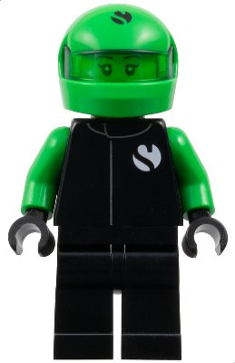 LEGO onderdeel KICK Sauber F1 Team C44 Driver (sc127)