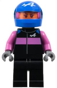 LEGO part BWT Alpine F1 Team A524 Driver sc128