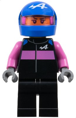 LEGO onderdeel BWT Alpine F1 Team A524 Driver (sc128)
