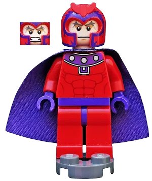 LEGO onderdeel Magneto - Red Outfit (sh0031)