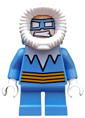 LEGO onderdeel Captain Cold - Short Legs (sh0247)