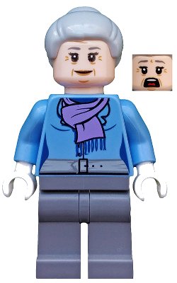 LEGO onderdeel Aunt May - Medium Lavender Scarf (sh0272)