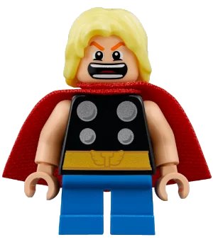 LEGO onderdeel Thor - Short Legs (sh0485)