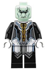LEGO onderdeel Ebony Maw - Light Aqua Head sh0508