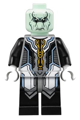 LEGO onderdeel Ebony Maw - Light Aqua Head (sh0508)
