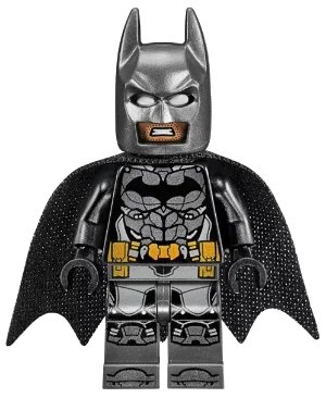 LEGO onderdeel Batman, Pearl Dark Gray Armor (sh0535)