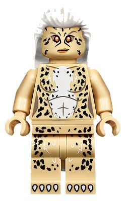 LEGO onderdeel Cheetah (Dr. Barbara Minerva) (sh0635)