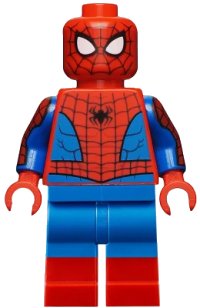 LEGO onderdeel Spider-Man - Printed Arms, Red Boots sh0708