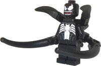 LEGO part Venom - Teeth Parted, 4 Back Appendages Medium sh0711