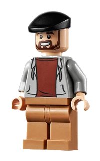 LEGO onderdeel Bernie the Cab Driver sh0720