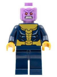 LEGO part Thanos - Dark Blue Legs Plain, Dark Blue Arms sh0761