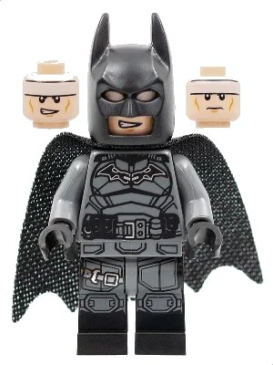 LEGO onderdeel Batman - Dark Bluish Gray Suit, Black Belt, Black Hands, Spongy Cape with 1 Hole, Black Boots (sh0786)