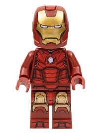 LEGO onderdeel Iron Man - Mark 3 Armor, Helmet sh0825