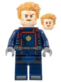 LEGO part Star-Lord - Dark Blue Suit sh0873
