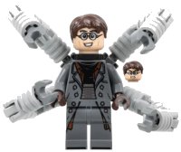 LEGO onderdeel Dr. Octopus (Otto Octavius) / Doc Ock - Dark Bluish Gray Outfit, Mechanical Arms sh0890