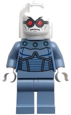 LEGO onderdeel Mr. Freeze - Sand Blue Outfit (76301) (sh1004)