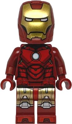 LEGO onderdeel Iron Man - Mark 4 Armor, Large Helmet Visor, Light Nougat Head (sh1048)