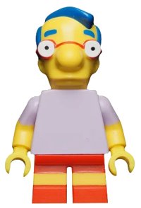 LEGO onderdeel Milhouse Van Houten, The Simpsons, Series 1 (Minifigure Only without Stand and Accessories) sim015