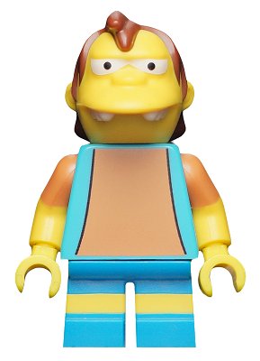 LEGO onderdeel Nelson Muntz, The Simpsons, Series 1 (Minifigure Only without Stand and Accessories) (sim018)