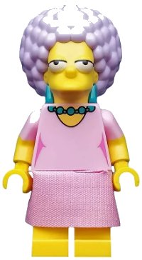 LEGO onderdeel Patty, The Simpsons, Series 2 (Minifigure Only without Stand and Accessories) sim038