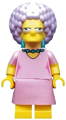 LEGO onderdeel Patty, The Simpsons, Series 2 (Minifigure Only without Stand and Accessories) (sim038)