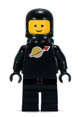 LEGO onderdeel Classic Space - Black with Air Tanks (sp003)