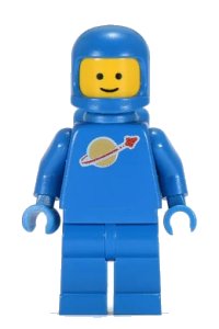 LEGO onderdeel Classic Space - Blue with Air Tanks sp004