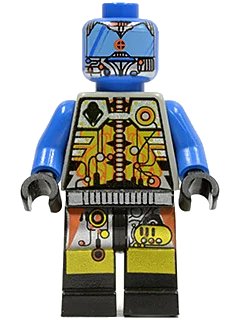 LEGO onderdeel UFO Droid - Blue (Techdroid 1) (sp043)