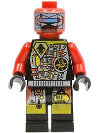 LEGO onderdeel UFO Droid - Red (Techdroid 2) sp044