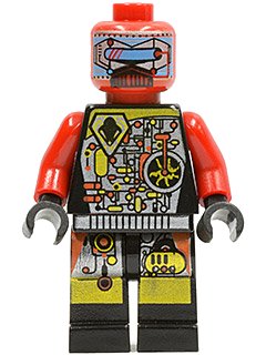 LEGO onderdeel UFO Droid - Red (Techdroid 2) (sp044)